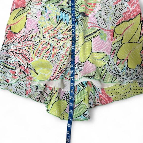 Boho Coastal Tropical Midi Skirt – Size 14 - Lettuce Hem Resortwear Islandcore - Picture 8 of 8